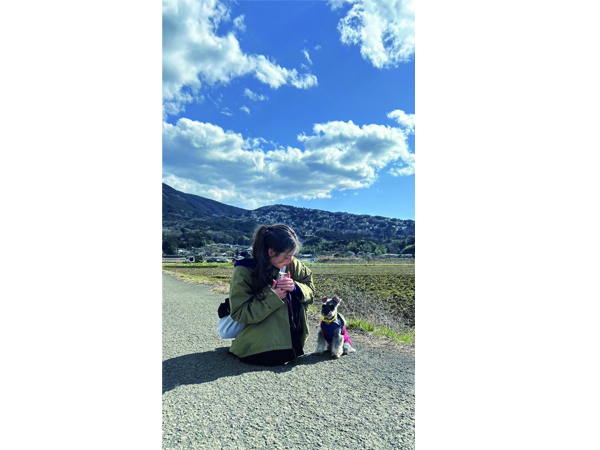 卒業生と卒業犬で卒業旅行♪